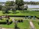 playground with play structures near lake at 4099 Dijon Dr # 4099H, Orlando, FL 32808