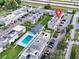 Aerial view of apartment complex with pool and ample parking at 2787 L B Mcleod Rd # A, Orlando, FL 32805