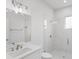 Bathroom with a shower, vanity, and mirror at 197 Valencia Ridge Dr, Auburndale, FL 33823