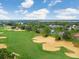 Aerial view of upscale homes and golf course at 2977 Kokomo Loop, Haines City, FL 33844