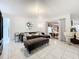 Open living room features an L-shaped sofa and access to backyard at 2405 Boy Scout Rd, Apopka, FL 32703