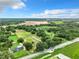 Aerial view of home with pool and large lot, near construction at 2405 Boy Scout Rd, Apopka, FL 32703