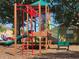 playground with a playset, slide, and monkey bars at 14102 Indian Creek Dr, Kissimmee, FL 34759