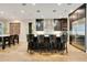 Large kitchen island with built-in appliances and seating area at 4118 Isle Vista Ave, Belle Isle, FL 32812