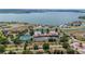 Aerial view of community with lakefront access at 197 Valencia Ridge Dr, Auburndale, FL 33823