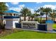 Windsor Island Resort entrance with water features at 4458 Kaipo Rd, Davenport, FL 33897
