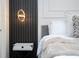 Elegant bedroom with nightstand and unique lighting at 4458 Kaipo Rd, Davenport, FL 33897