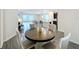 Bright dining area with round table and four chairs, open to living room at 1065 Blackwolf Run Rd, Davenport, FL 33896
