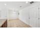Simple dining area with tile floors and a chandelier at 210 Majors Ln # B, Kissimmee, FL 34743