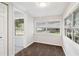 Small office space with view to the porch at 1700 Minnesota Ave, St Cloud, FL 34769