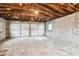 Two-car garage with concrete floor at 1700 Minnesota Ave, St Cloud, FL 34769