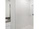 Clean shower with white tile surround at 523 Kennedy Dr, Lake Alfred, FL 33850