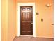 Private condo entrance with keyless entry at 5467 Vineland Rd # 6308, Orlando, FL 32811