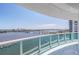 Private balcony boasting stunning water and city views at 241 Riverside Dr # 1901, Daytona Beach, FL 32117