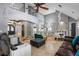 Open floor plan with living, dining, and kitchen areas at 1451 Lyndale Blvd, Winter Park, FL 32789