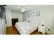 Spacious bedroom with a king-size bed and updated decor at 2214 Calabria Ave, Davenport, FL 33897