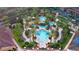 Resort-style pool with lush landscaping at 2214 Calabria Ave, Davenport, FL 33897