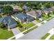 Aerial view of house and neighborhood at 4814 Terra Sole Pl, St Cloud, FL 34771