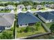 Aerial view of house and surrounding neighborhood at 4814 Terra Sole Pl, St Cloud, FL 34771