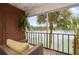 Peaceful balcony overlooking a lake with lush greenery at 408 E Orlando Ave # 13A, Ocoee, FL 34761