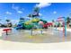 Fun water playground with slides and sprinklers at 7513 Marker Ave, Kissimmee, FL 34747