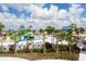 Resort-style water park with slides and a splash pad at 7513 Marker Ave, Kissimmee, FL 34747