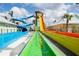 Multi-lane water slides for thrilling fun at 7513 Marker Ave, Kissimmee, FL 34747