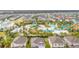 Aerial view of community with resort-style pool at 7513 Marker Ave, Kissimmee, FL 34747