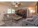 Living room with two sofas and a coffee table at 331 Douglas Dr, Eustis, FL 32726