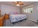 Bedroom with double bed, dresser, and carpet flooring at 331 Douglas Dr, Eustis, FL 32726