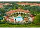 Resort-style pool with community clubhouse at 3136 Porta Romano Way, Lake Mary, FL 32746