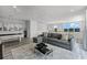 Game room with pool table, comfortable seating, and large windows at 7770 Sandy Ridge Dr # 208, Reunion, FL 34747