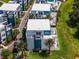 Modern townhome with private rooftop deck and lush landscaping at 7770 Sandy Ridge Dr # 208, Reunion, FL 34747