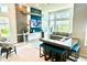 Modern community room with comfortable seating and large TV at 7770 Sandy Ridge Dr # 208, Reunion, FL 34747