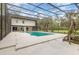 Inviting screened pool with large backyard at 5006 Cub Lake Dr, Apopka, FL 32703