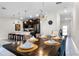 Elegant dining room with modern chandelier at 1224 Challenge Dr, Davenport, FL 33896