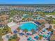 Resort-style pool with expansive deck and plenty of lounge chairs for relaxing at 1224 Challenge Dr, Davenport, FL 33896