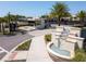 Gated community entrance with a water feature at 7527 Brooklyn Dr # 7527, Kissimmee, FL 34747