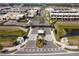 Aerial view of the community entrance and building at 7527 Brooklyn Dr # 7527, Kissimmee, FL 34747