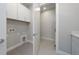 Laundry room with upper cabinets and space for washer/dryer at 2476 Pine Preserve Ct, St Cloud, FL 34771