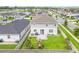 Aerial view of house, backyard, and playground at 14007 Creek Harbor Dr, Orlando, FL 32824
