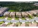 Community of homes with tile roofs, pools and lush landscaping at 8804 Macapa Dr, Kissimmee, FL 34747