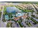 Community pool, clubhouse, and surrounding area at 8804 Macapa Dr, Kissimmee, FL 34747
