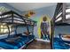 Bedroom with Star Wars themed bunk beds at 8804 Macapa Dr, Kissimmee, FL 34747