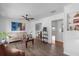 Living room featuring a comfy couch and large window at 354 Park Dr, Deland, FL 32724