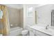 Bathroom with shower and vanity at 5229 Oakbourne Ave, Davenport, FL 33837