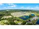 Community overview showcasing numerous homes and lakes at 2716 Fieldbrooke Way, Edgewater, FL 32141