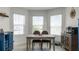 Charming dining area with a table and chairs, located in a well-lit corner at 2716 Fieldbrooke Way, Edgewater, FL 32141