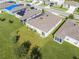 Aerial view of house, showcasing backyard and neighborhood at 1475 Haines Dr, Winter Haven, FL 33881