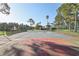 Well-maintained tennis court with surrounding trees at 13905 Fairway Island Dr # 1022, Orlando, FL 32837